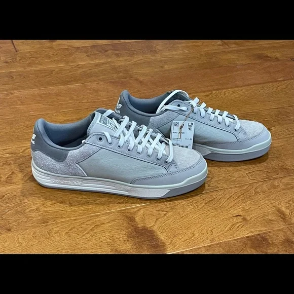 adidas Shoes Adidas Rod Laver Triple Grey Mens H289 Wolf Grey